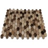 Kinetic Woodlands Ovals Marble Tiles