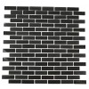 LOFT ASH GRAY 1/2X2 BRICK PATTERN