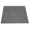 LOFT ASH GRAY POLISHED 4" X 12" GLASS TILES