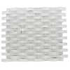 Loft Curve Super White Glass Tile