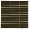 Loft Khaki Polished 1" X 4" Glass Tiles