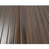 Sample-loft Dark Chocolate 1x12  1/4 Sheet Glass Tile Sample