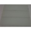 LOFT NATURAL WHITE FROSTED 4" X 12" GLASS TILES