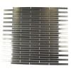 Metal Silver Stainless Steel 3/8x4 Stick Brick Tiles