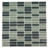 VENICE BLEND 1/2X2 GLASS TILE