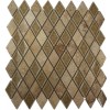 Roman Collection Desert Tan Diamond Glass Tile