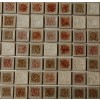 sample-ROMAN COLLECTION QUATTRO PARTE BLEND 1x1 1/4 SHEET GLASS TILES SAMPLE
