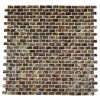 Salt Water Pearls Mini Brick Pattern Tile
