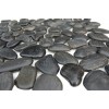 Sample-cobblestone Obsidian Black 1/4 Sheet  Tiles Sample