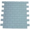 sample-ICE WHITE POLISHED 1X2, 1/4 SHEET GLASS TILES SAMPLE