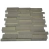 sample-ILLUSION 3D BRICK PATTERN WHITE THASSOS 1/4 SHEET SAMPLE