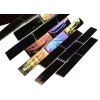 Sample-iridescent Inkwell1x4 Brick Glass Tiles 1/4 Sheet Sample