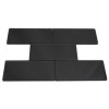 Sample - Loft Classic Black Polished 3x6 Glass Tiles 1 Piece Sample