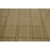 Sample - Loft Khaki Polished 2x2 Glass Tiles 1/4 Sheet Sample