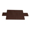 SAMPLE - LOFT MAHOGANY POLISHED 3X6 GLASS TILES 1 PIECE SAMPLE
