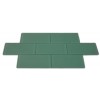 sample-LOFT SPA GREEN 3x6 POLISHED 1/3 PIECE SAMPLE TILES BRICK