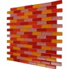 sample-LOFT SUSHI 1/4 SHEET GLASS TILE SAMPLE