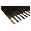 Sample-metal Copper Stainless Steel 3/8x4 Stick Brick Tiles Sample