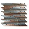 sample-METALLIC QUEEN TAO 1/4 SHEET GLASS TILES SAMPLE