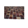 Sample-pomegranite Glass Tile 1/4 Sheet Sample