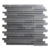 sample-TAO CONCRETE 1/4 SHEET GLASS TILES SAMPLE
