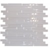 sample-TAO ICICLES 1/4 SHEET GLASS TILES SAMPLE