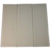 SUPER WHITE POLISHED 4X12 GLASS TILE