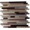 Tao Cinnabar Glass Tile