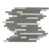 TAO FEATHER GRAY MARBLE & GLASS TILE