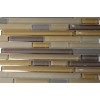 sample-TAO KHAKI 1/4 SHEET GLASS TILES SAMPLE