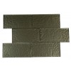 WHITE GOLD 3X6 GLASS TILE