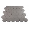 WHITE THASSOS HEXAGON MARBLE MOSAICS