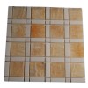APERTURE PATTERN HONEY ONYX 2X2 WHITE LINE 1/2"X2" WHITE DOT 1/2'X1/2' MARBLE TILE