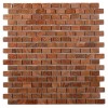 WOOD ONYX 1/2X1   CLASSIC BRICK MARBLE TILE
