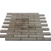 Wooden Beige 3/4 X 4 Big Brick Pattern Marble Mosaic Tiles