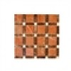 sample-APERTURE PATTERN ROJO ALECONRE 2X2 DARK EMPERADOR LINE 1/2X2 CREMA MARFRIL DOT 1/2X1/2 1/4 SHEET  TILES SAMPLE