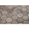 SAMPLE - WOODEN BEIGE HEXAGON 1/4 SHEET SAMPLE